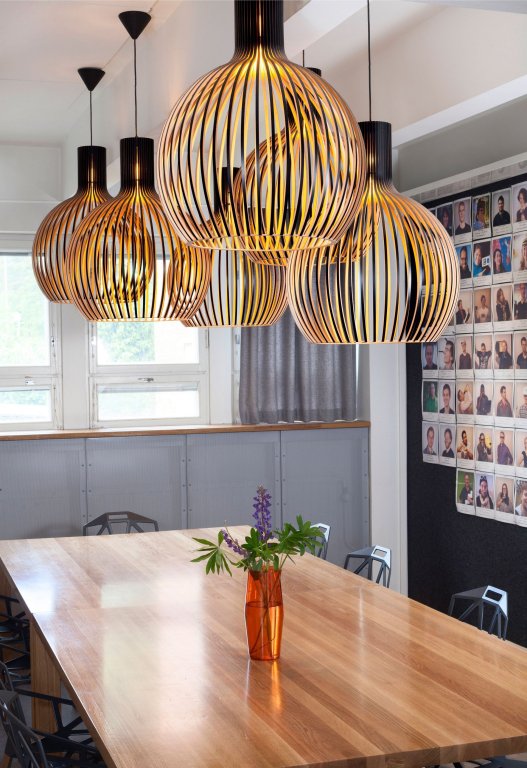 Secto Design Octo 4240 hanglamp Ø54 zwart