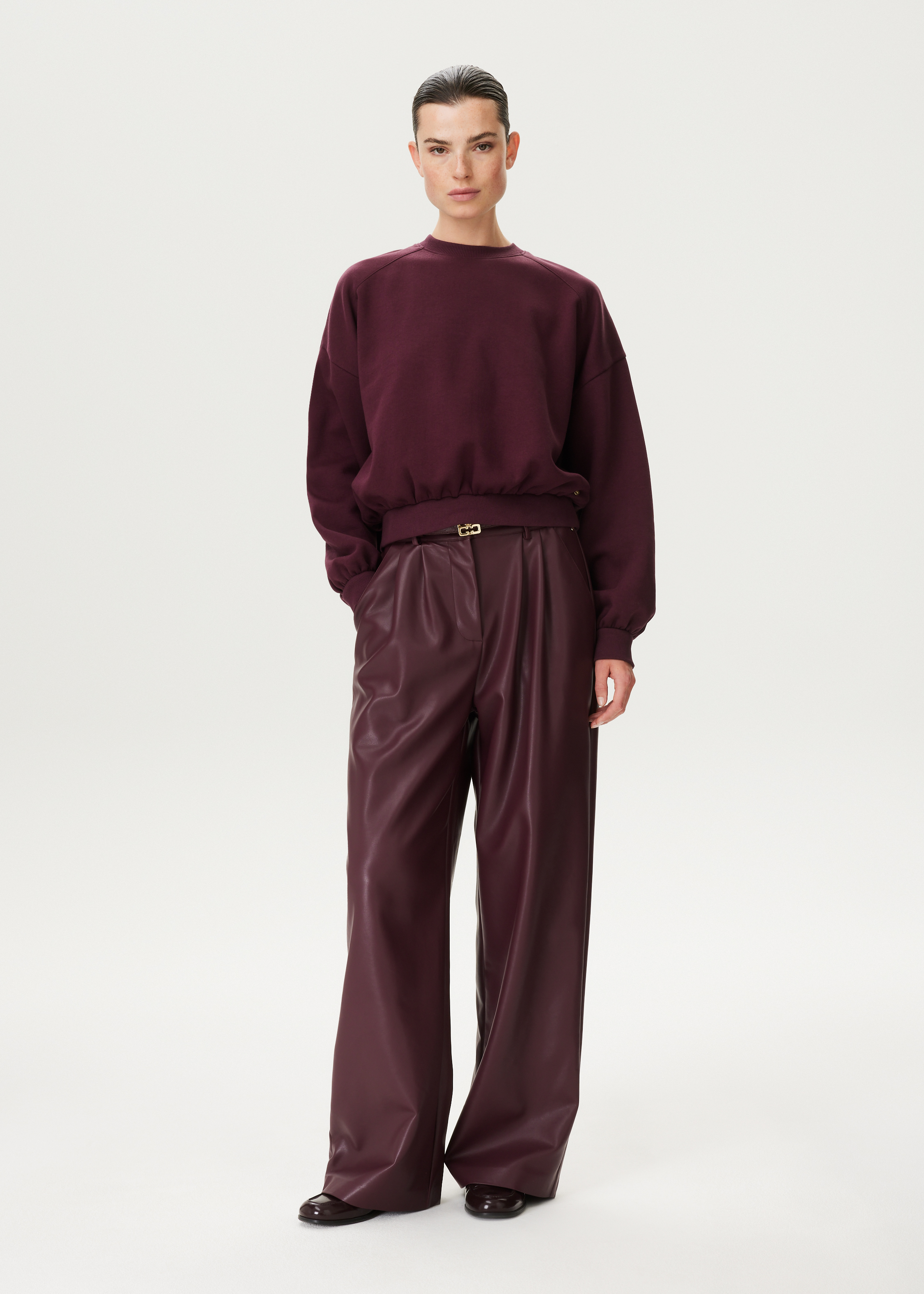 Sweater met ballonmouwen