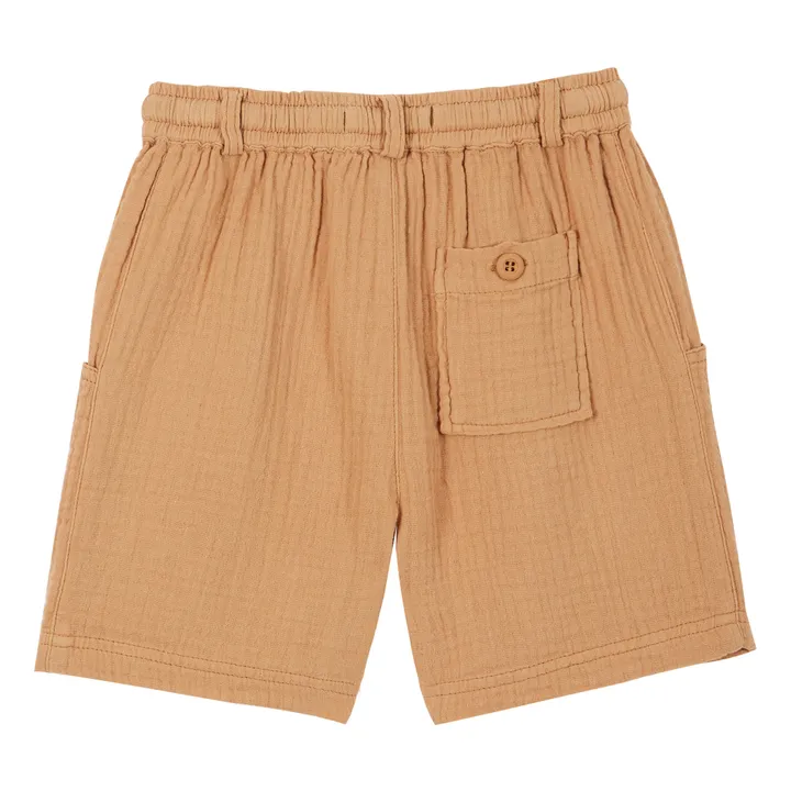 Emile et Ida Short Gaze de Coton | Ocre