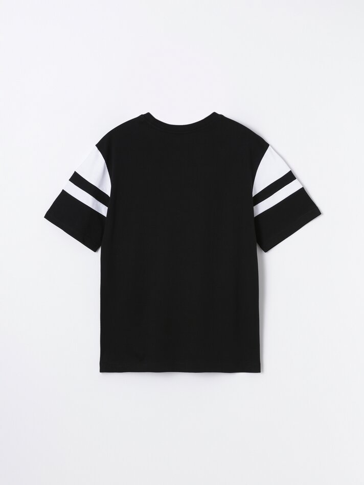 Camiseta estampada - Preta