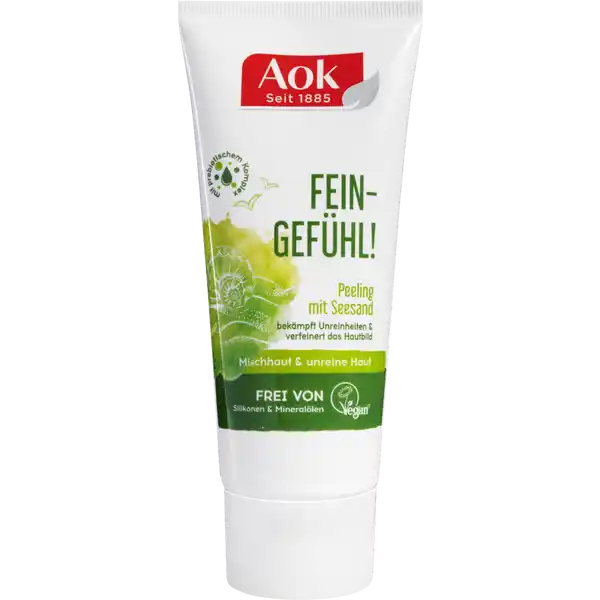 Feingefühl! Peeling mit Seesand