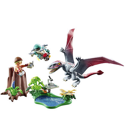 Playmobil Dinos - Observatory For Dimorphodon - 71525 - 49 Dele