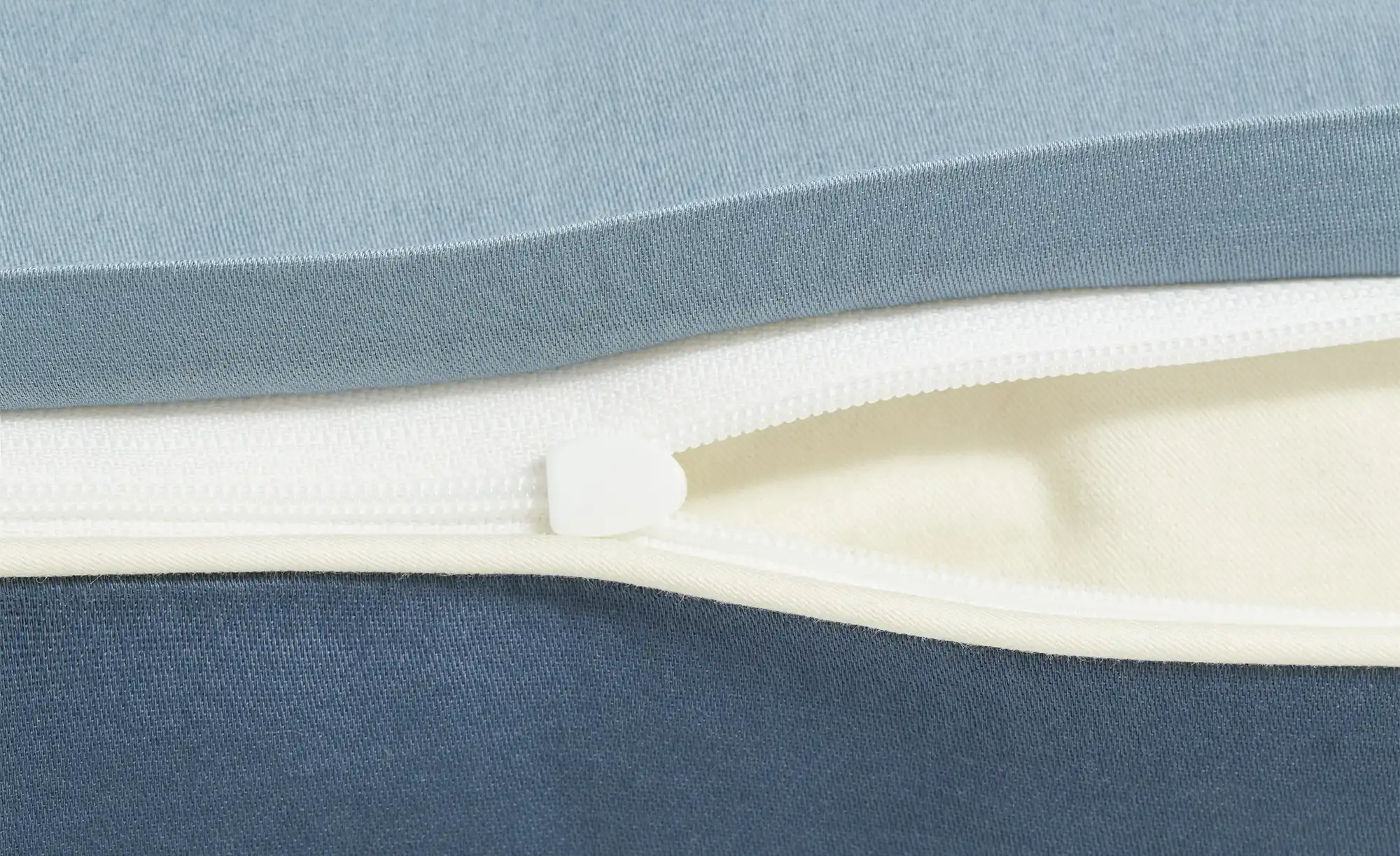 como Satin Wende-Bettwäsche Satin Piping