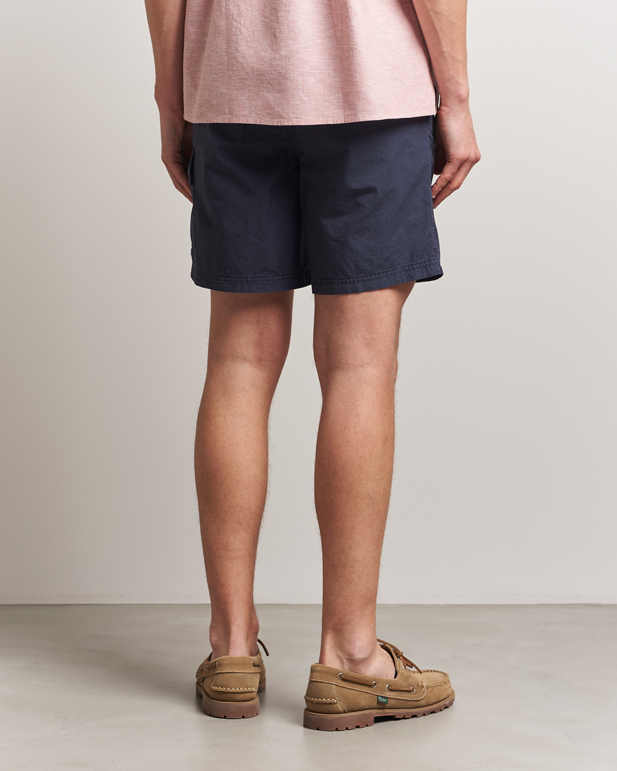 Barbour International Kenneth Garment Dye Shorts Navy