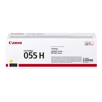 Canon 055H - jaune - cartouche laser d'origine