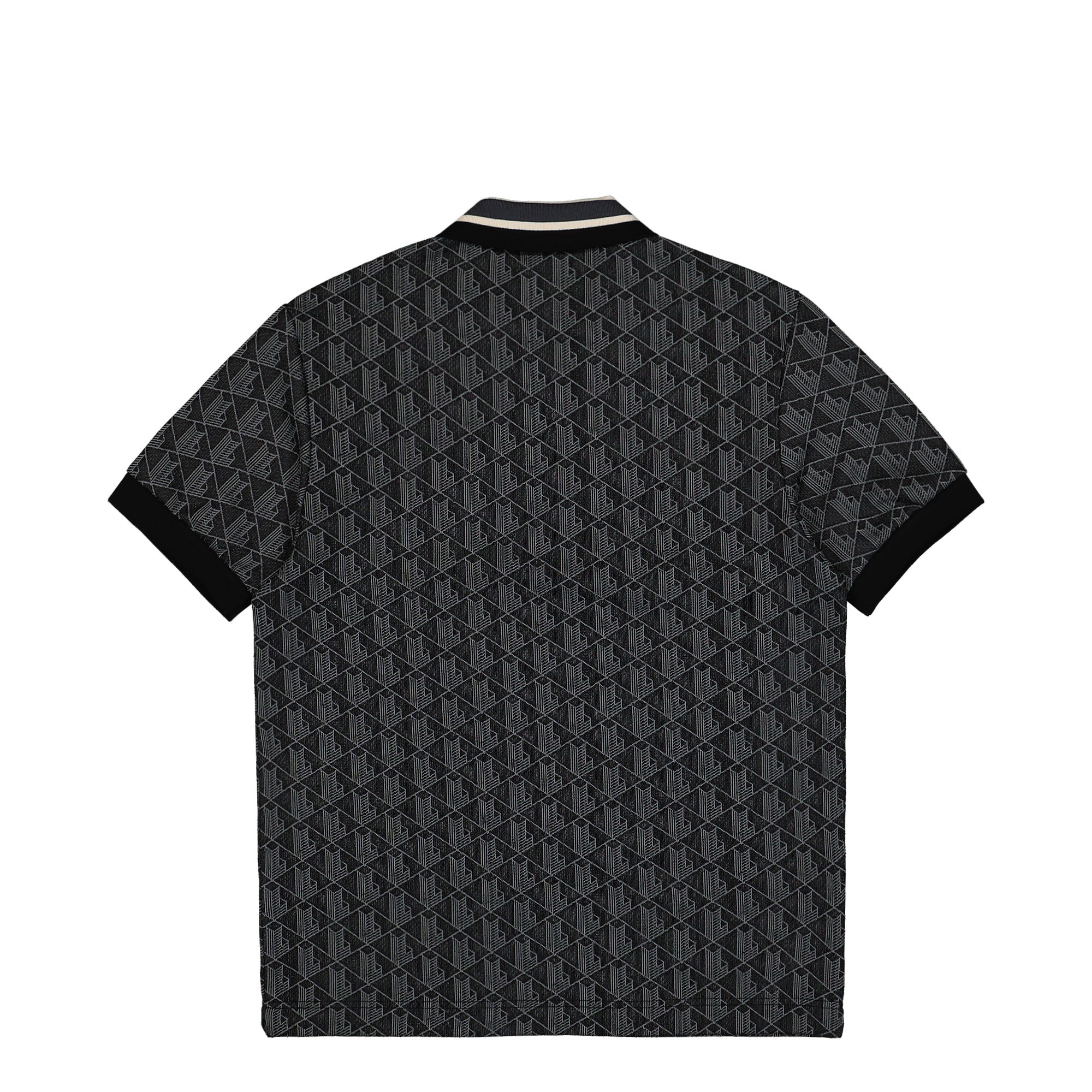 Lacoste<br>Paris Jacquard Monogram Polo Shirt