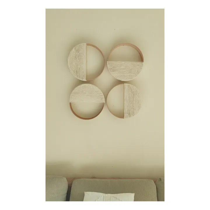 Vanska Loops Wabi Sabi - Série de 4 | Blanc