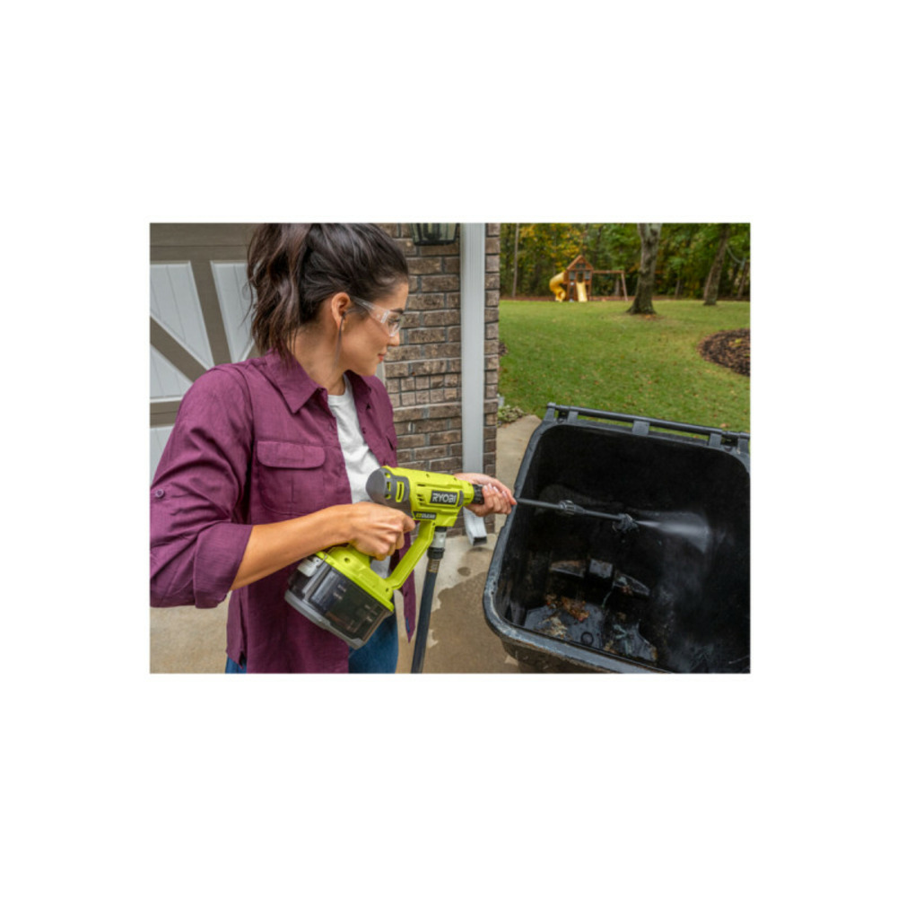Pistolet à pression ryobi 18v oneplus - 1 batterie 2.5ah 1 chargeur ry18pw22a-125