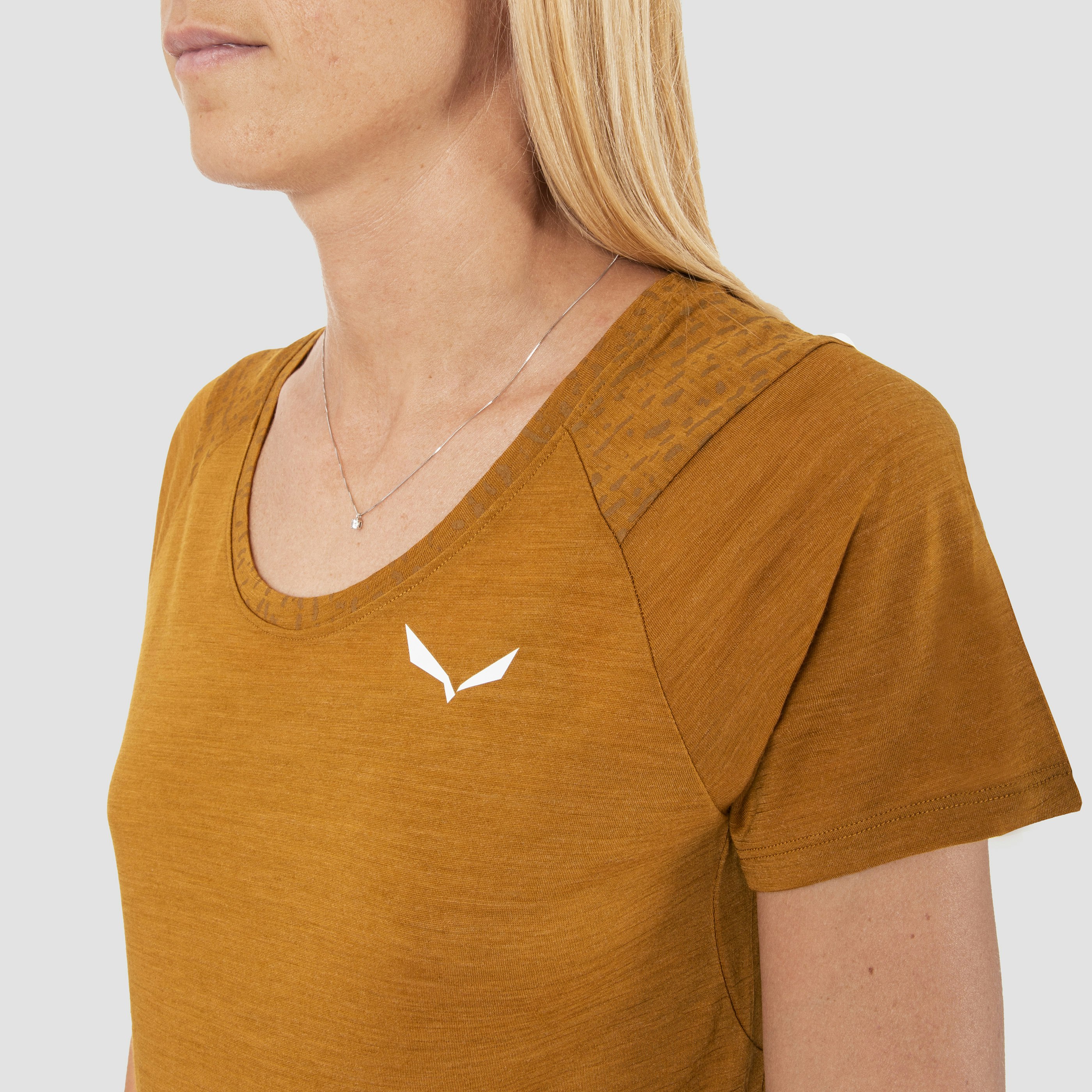 Pure Sal. Merino T-Shirt Damen
