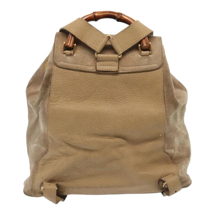 Gucci Vintage Gucci Bamboo Beige