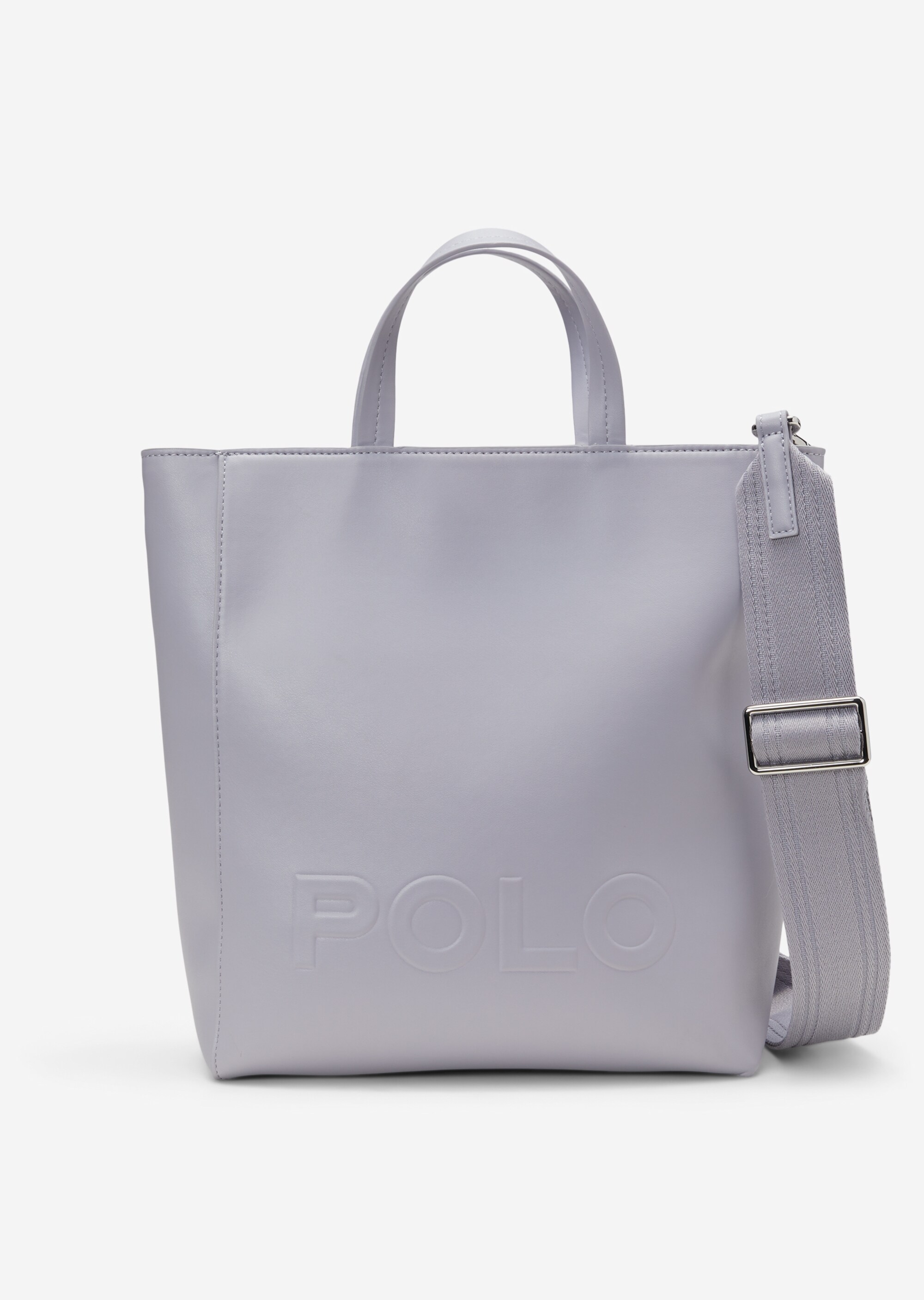 Shopper aus einer Lederalternative aus recyceltem Polyester