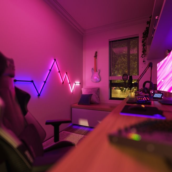 Nanoleaf - Lines Skin Black Matte