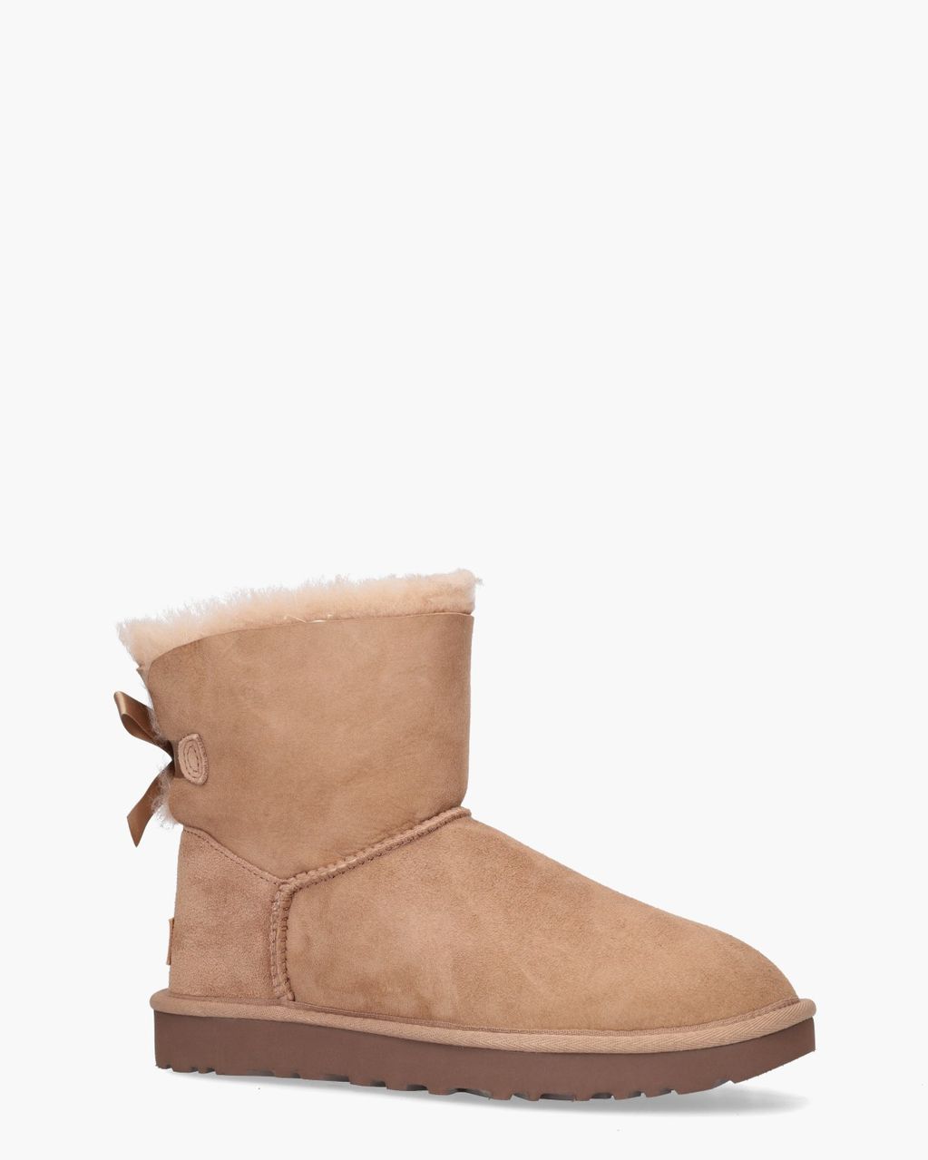 UGG Mini Bailey Bow II Boot Rocky Oak Dames Enkelboots