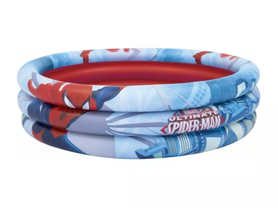 Pataugeoire ronde Spider Man - 200 L - 3 boudins - D 122 cm x H 30 cm