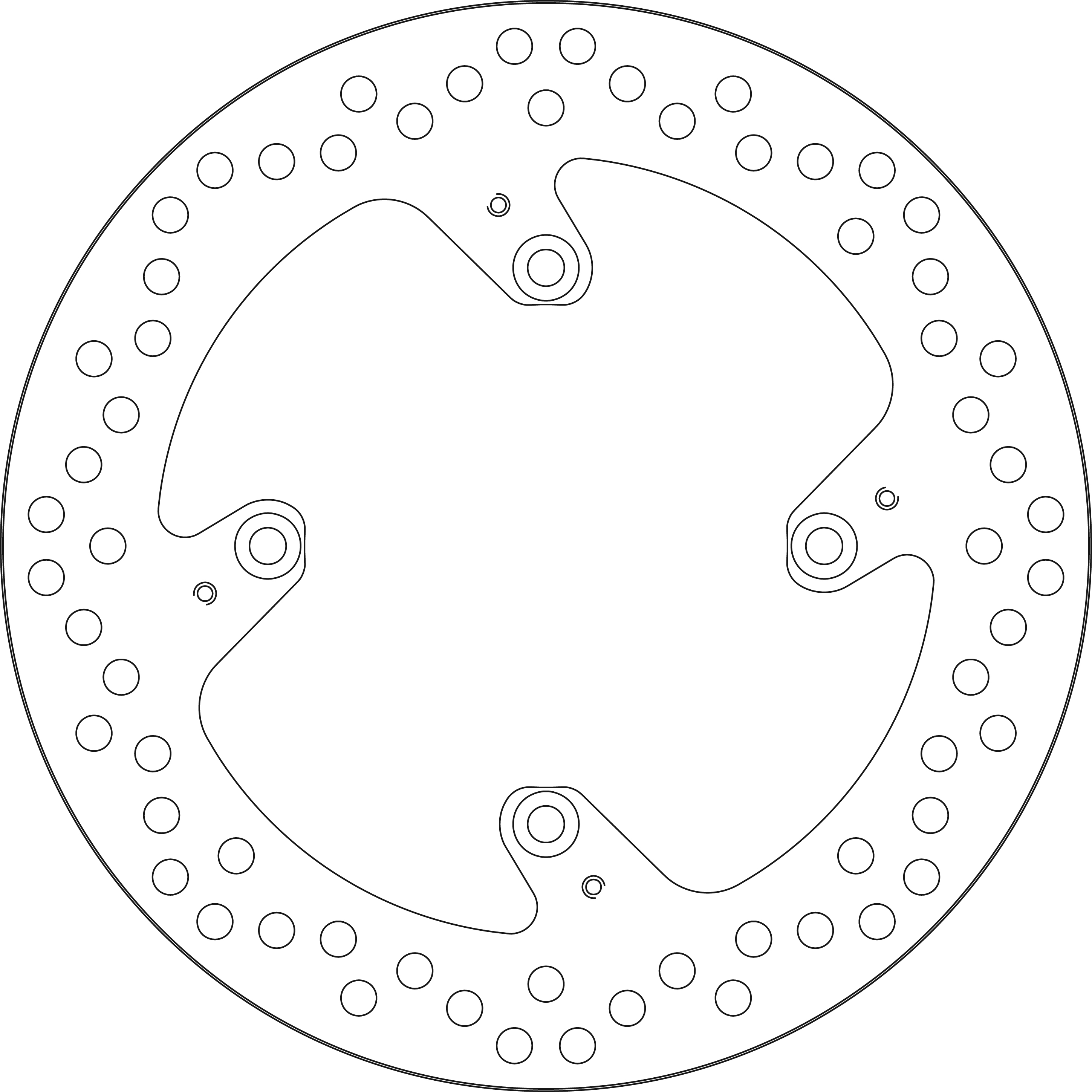 SBS - Disque de frein 5166
