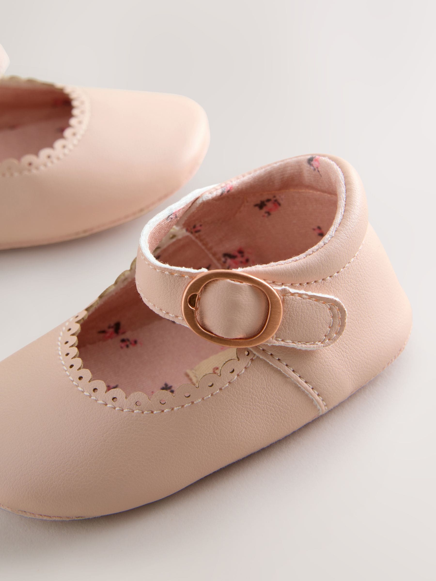 Roze - Mary Jane babyschoenen (0 - 24 mnd)
