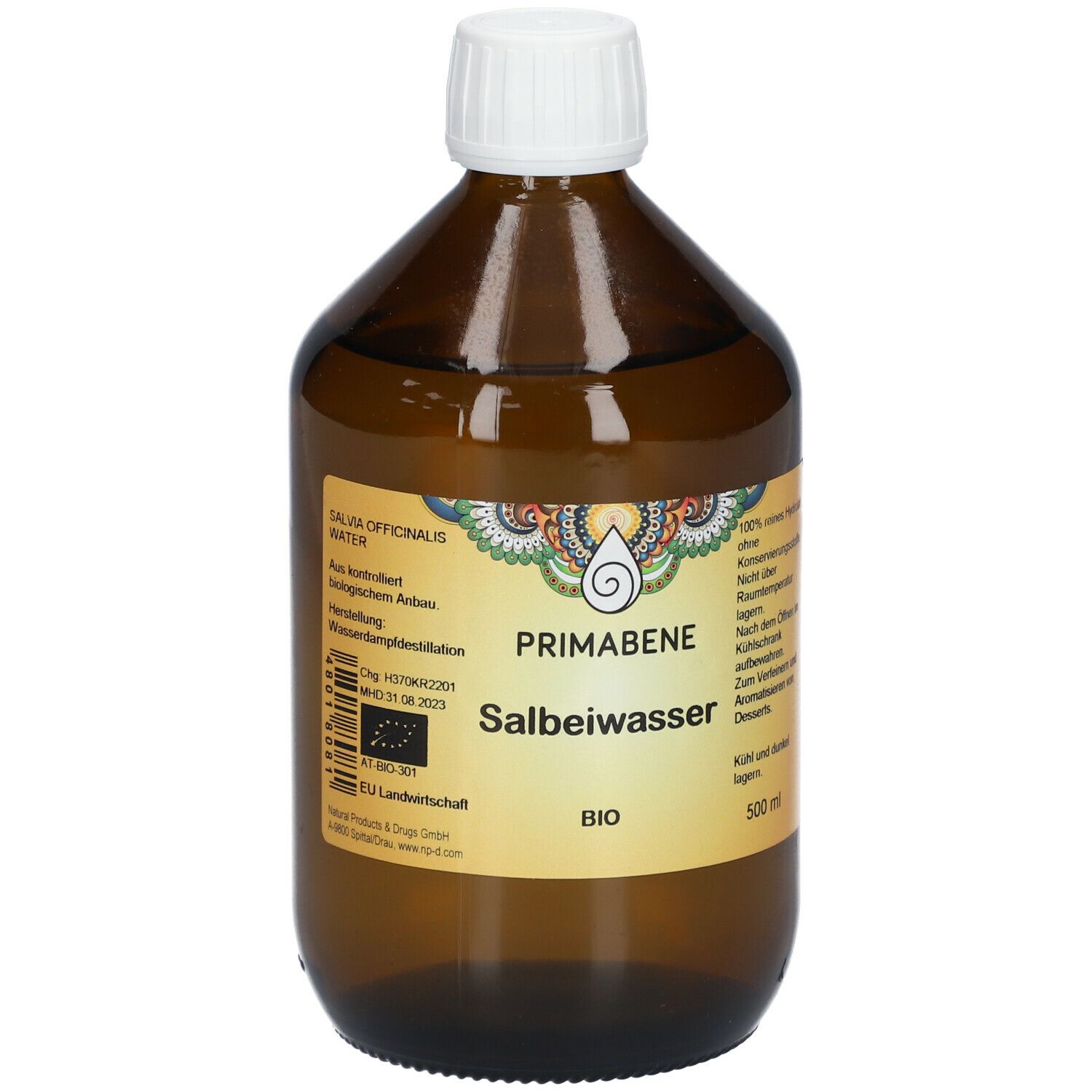 PRIMABENE Salbeiwasser BIO