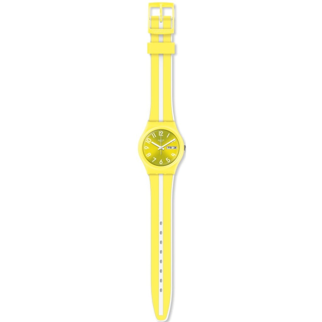 Swatch Original 34 Lemoncello Day Date