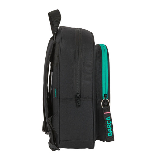 Mochila Safta M006, preta, tamanho médio, unissex, infantil.