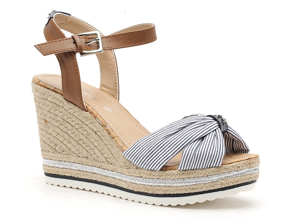Tom tailor nu pieds talons femme 5390211 bleu