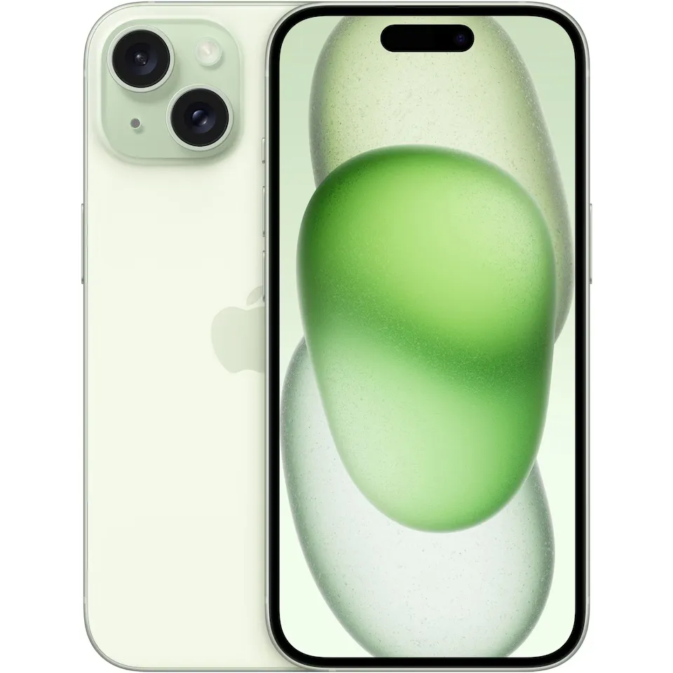 Apple | iPhone 15 – 5G smartphone - 256GB - Grøn