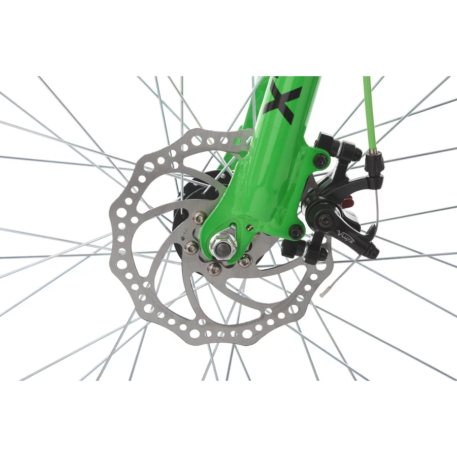 KS Cycling Kinder-Mountainbike 24 Zoll  Fully Xtraxx Grün-Orange