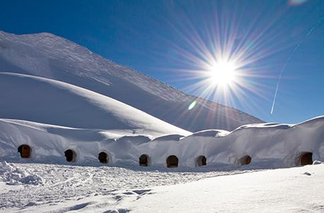 Iglu-Übernachtung in Oberstdorf als besonderes Geschenk
