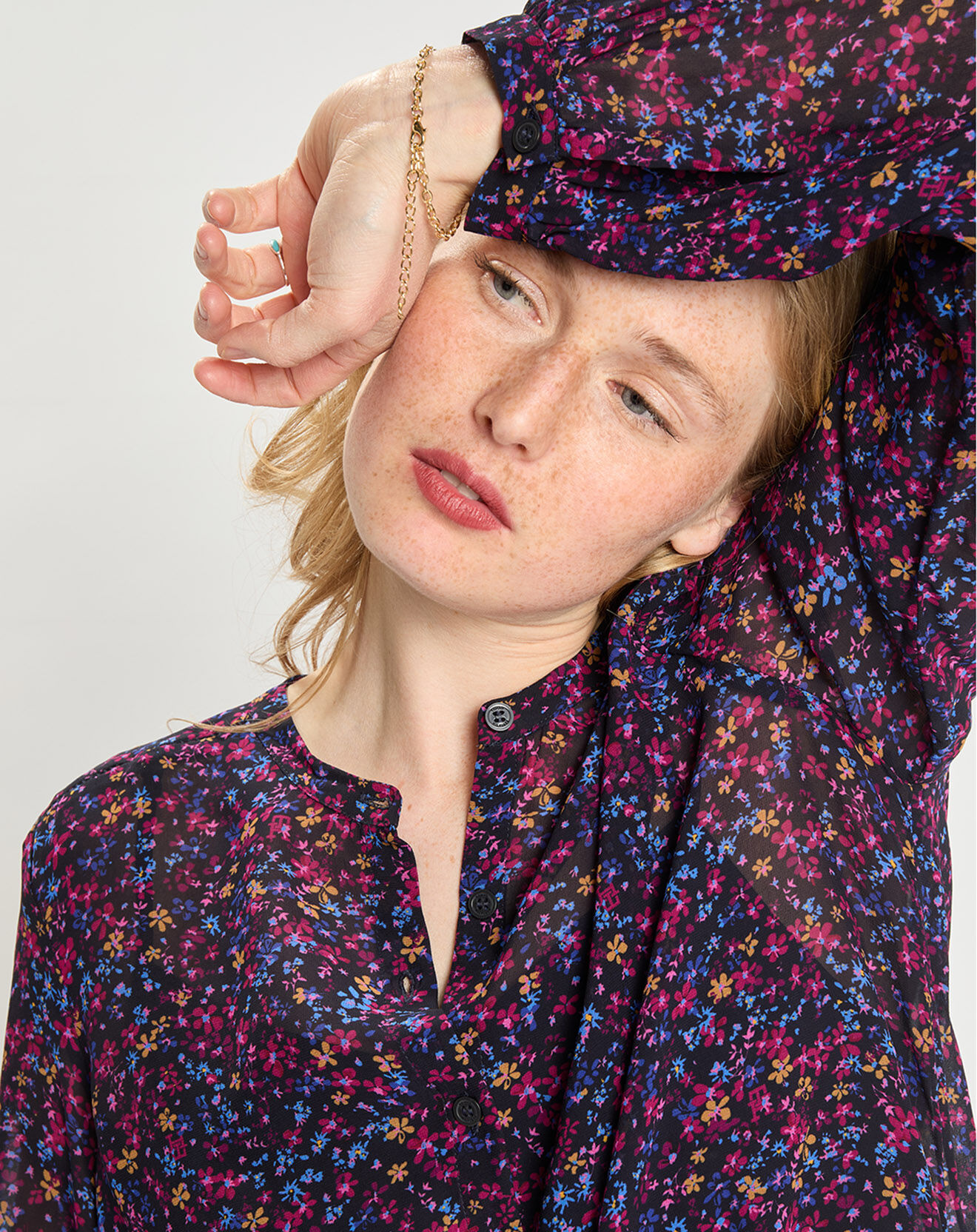 Tommy Hilfiger Chemise imprimée floral multicolore