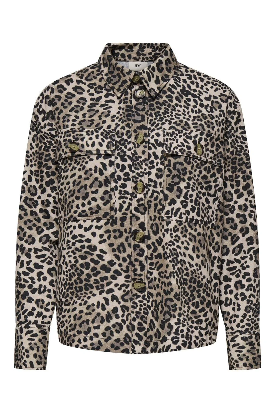 JDY JDYray L/S Shacket Dia