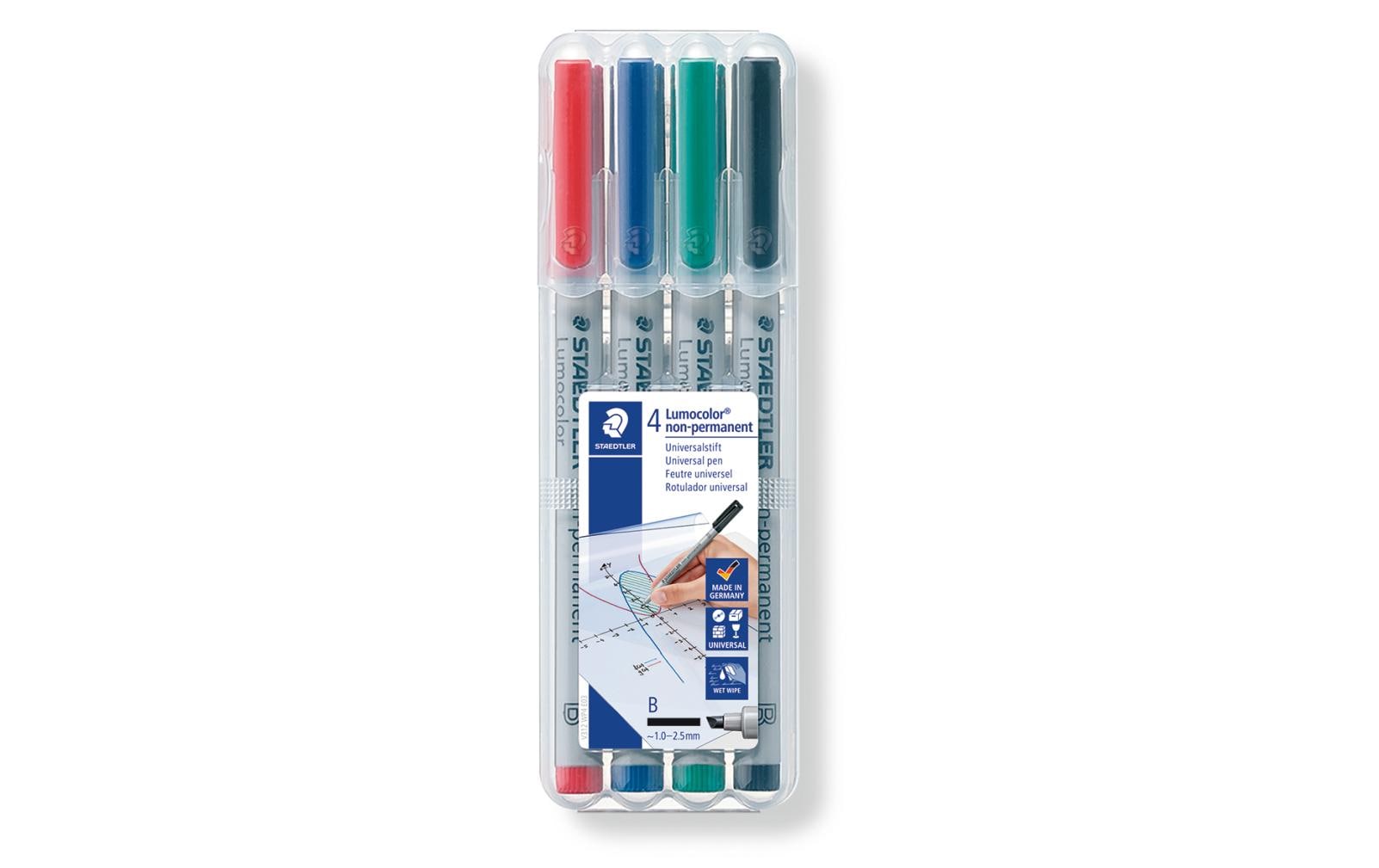 Folienstift Lumocolor 312 4er-Set, wasserlöslichFolienstift von Staedtler