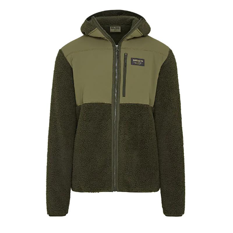 Polaire Homme Trakker Techpro Sherpa Jacket - Vert