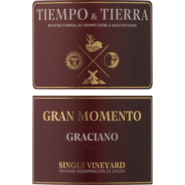 Tiempo & Tierra - Gran Momento Graciano - 750ML