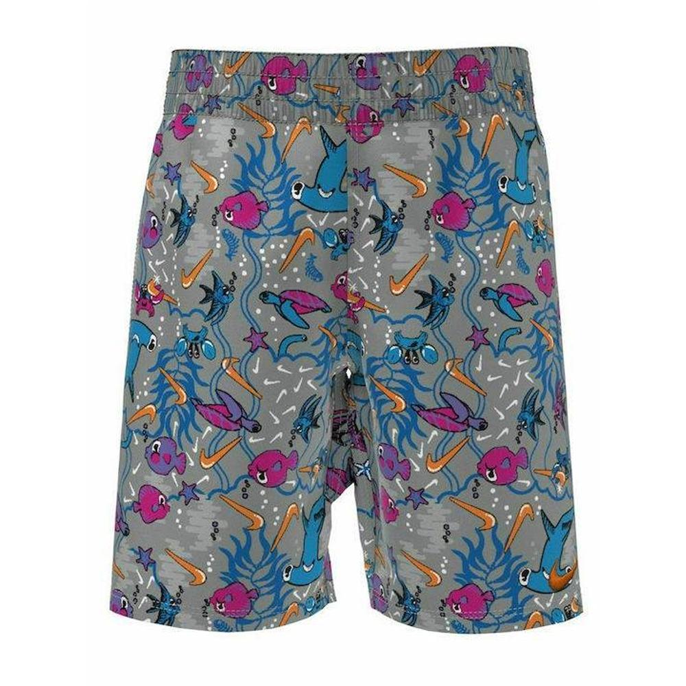 Nike Short de bain Gris/Bleu Garçon Nike NESSC