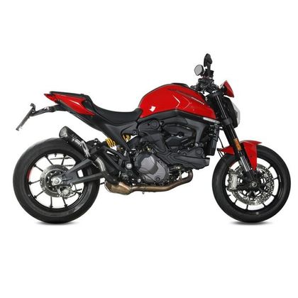Silencieux Mivv X-M5 INOX NOIR - Noir