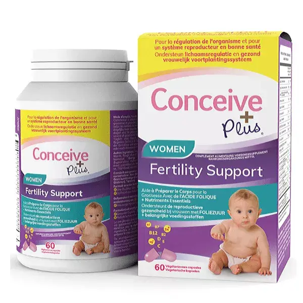 Conceive Plus Fertility para Mulheres - 60 cápsulas