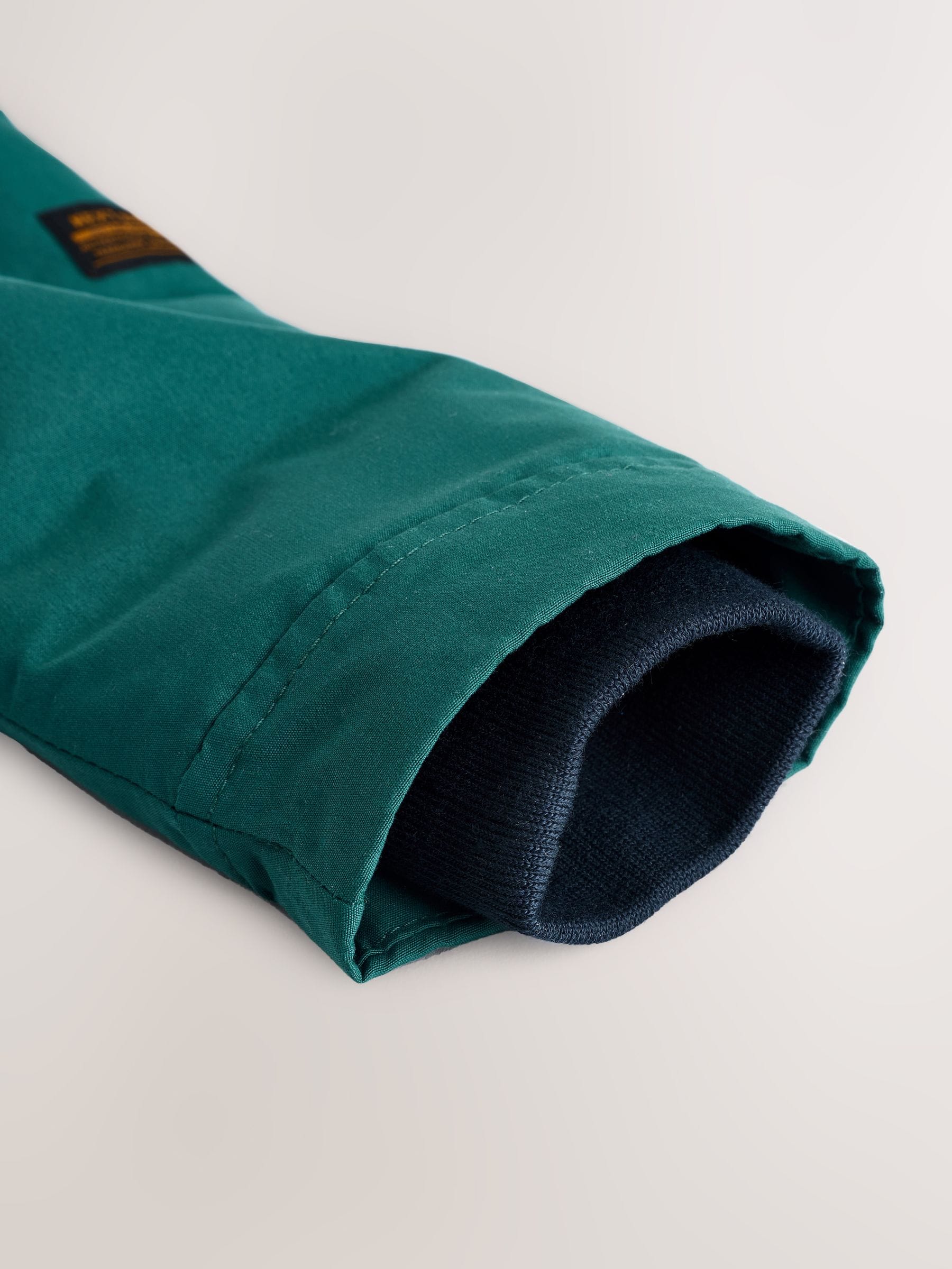 Donkergroen - Waterdichte parka met borgvoering (3mnd -7jr)
