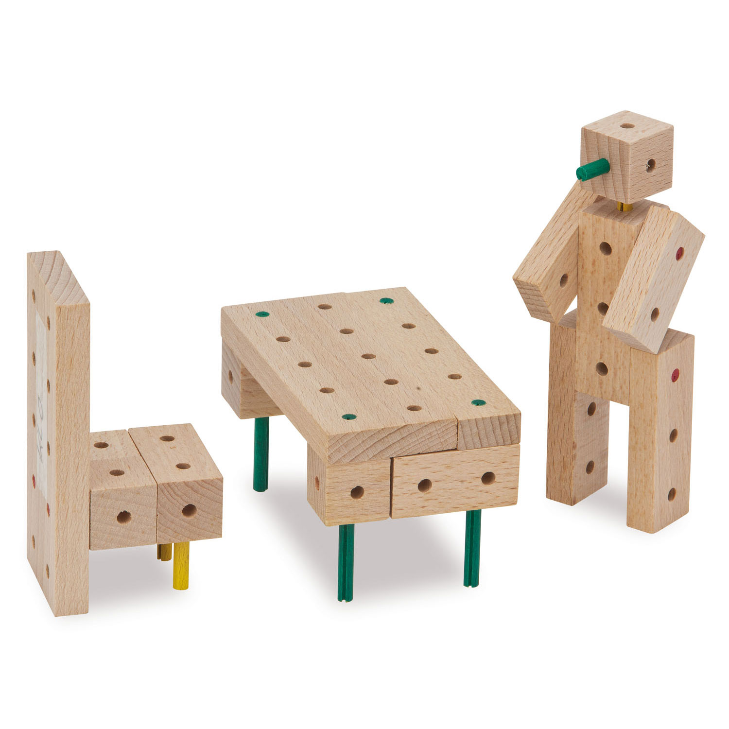 Matador Explorer XL Constructieset Hout, 902dlg.
