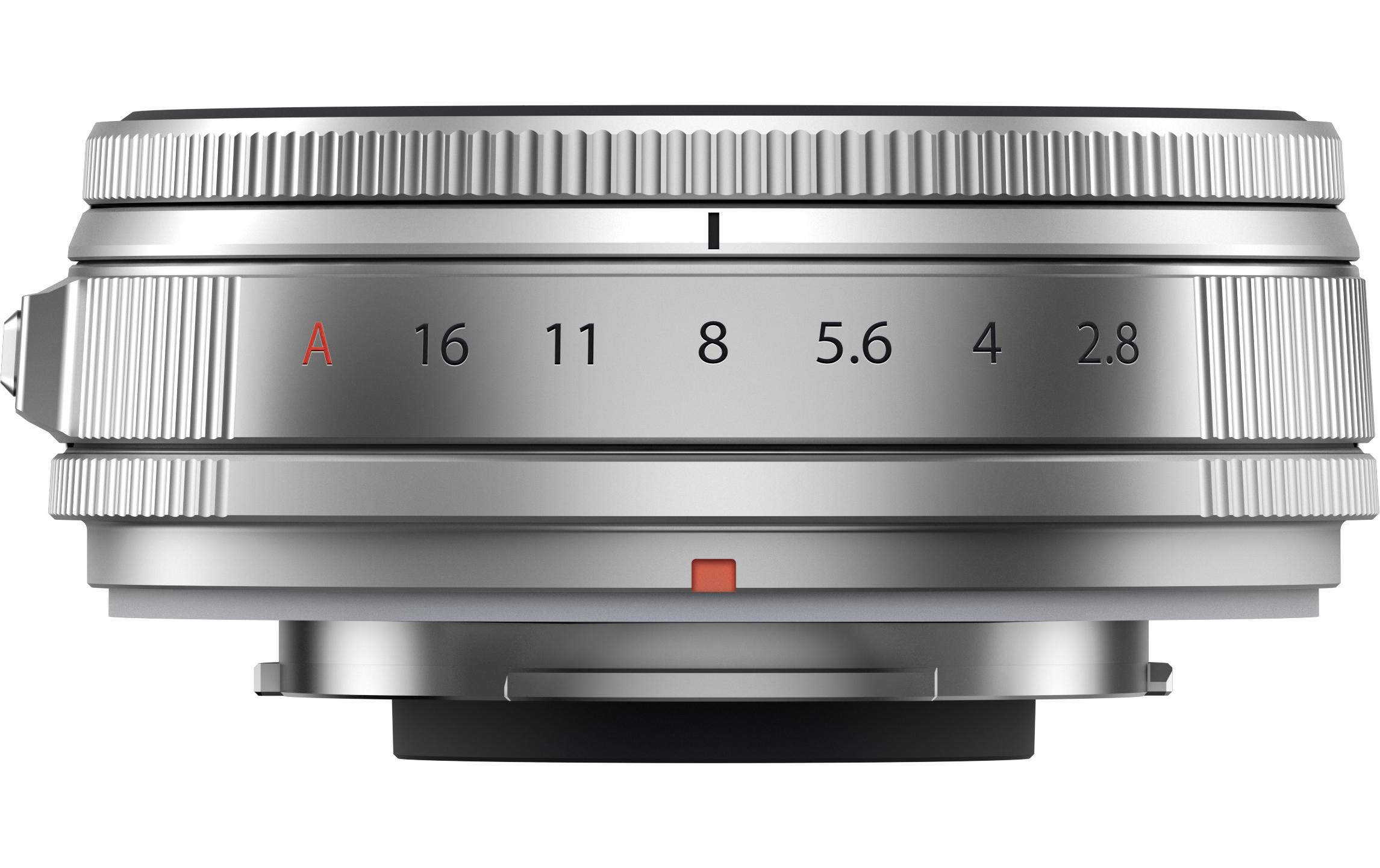 X-E5 XF 23mm F/2.8 Kit Silber<br>Spiegellose Digitalkamera mit einem leichten, kompakten Gehäuse mit Objektiv