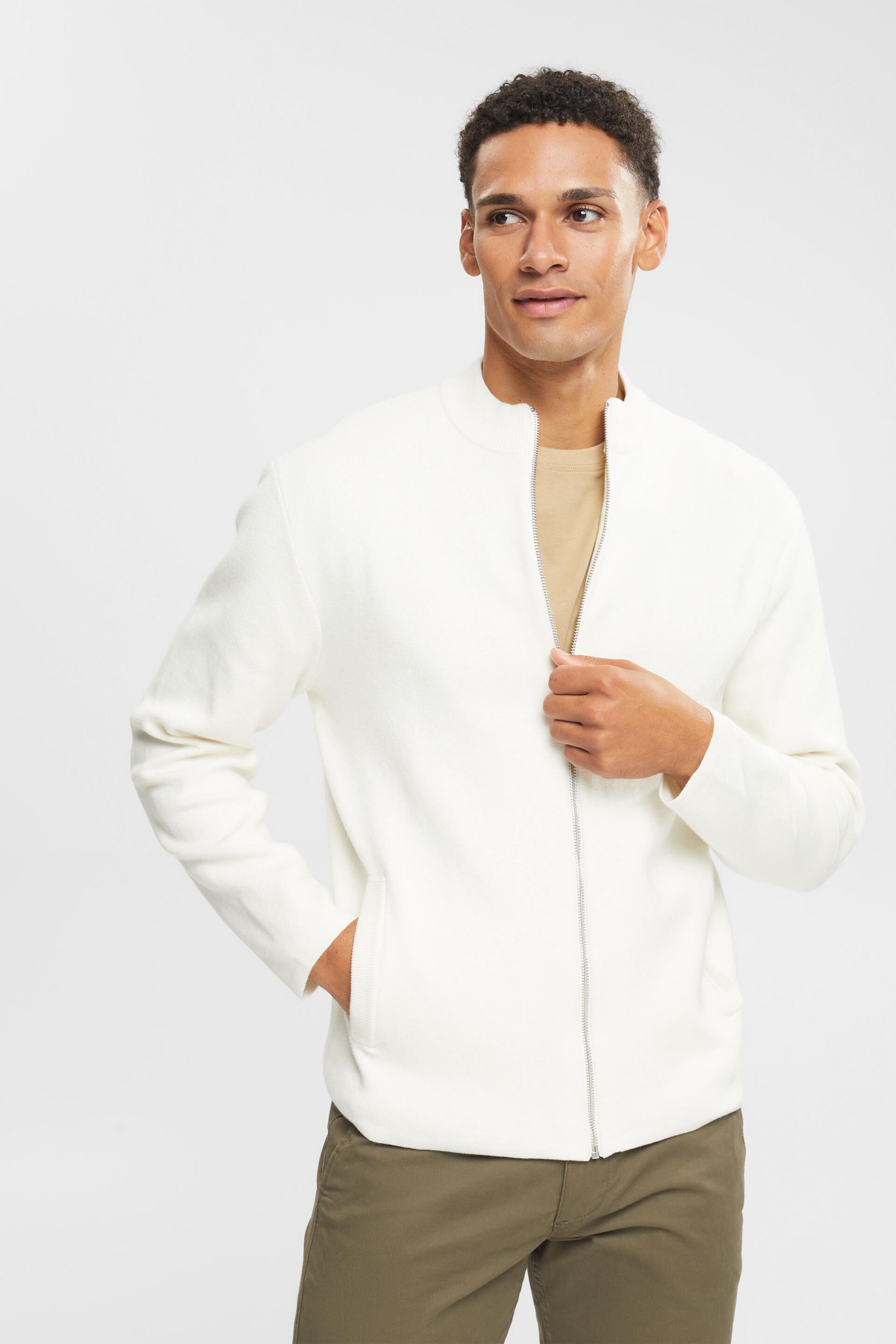 Cardigan zippé