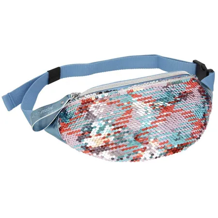 Depesche TOPModel Bauchtasche Streichpaillette multicolour blau
