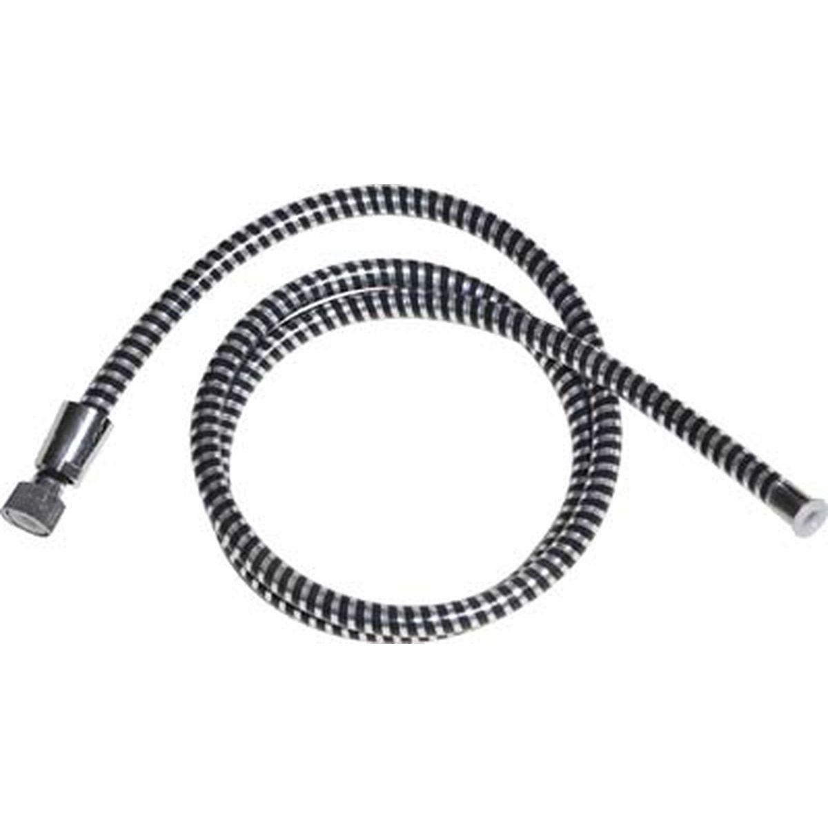 FLEXIBLE PVC 200CM  NOIR ARGENT