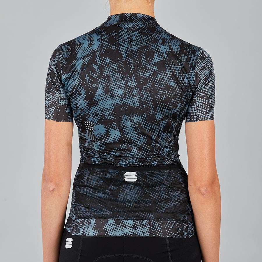 Sportful Escape Supergiara Fietsshirt Korte Mouwen Zwart Dames