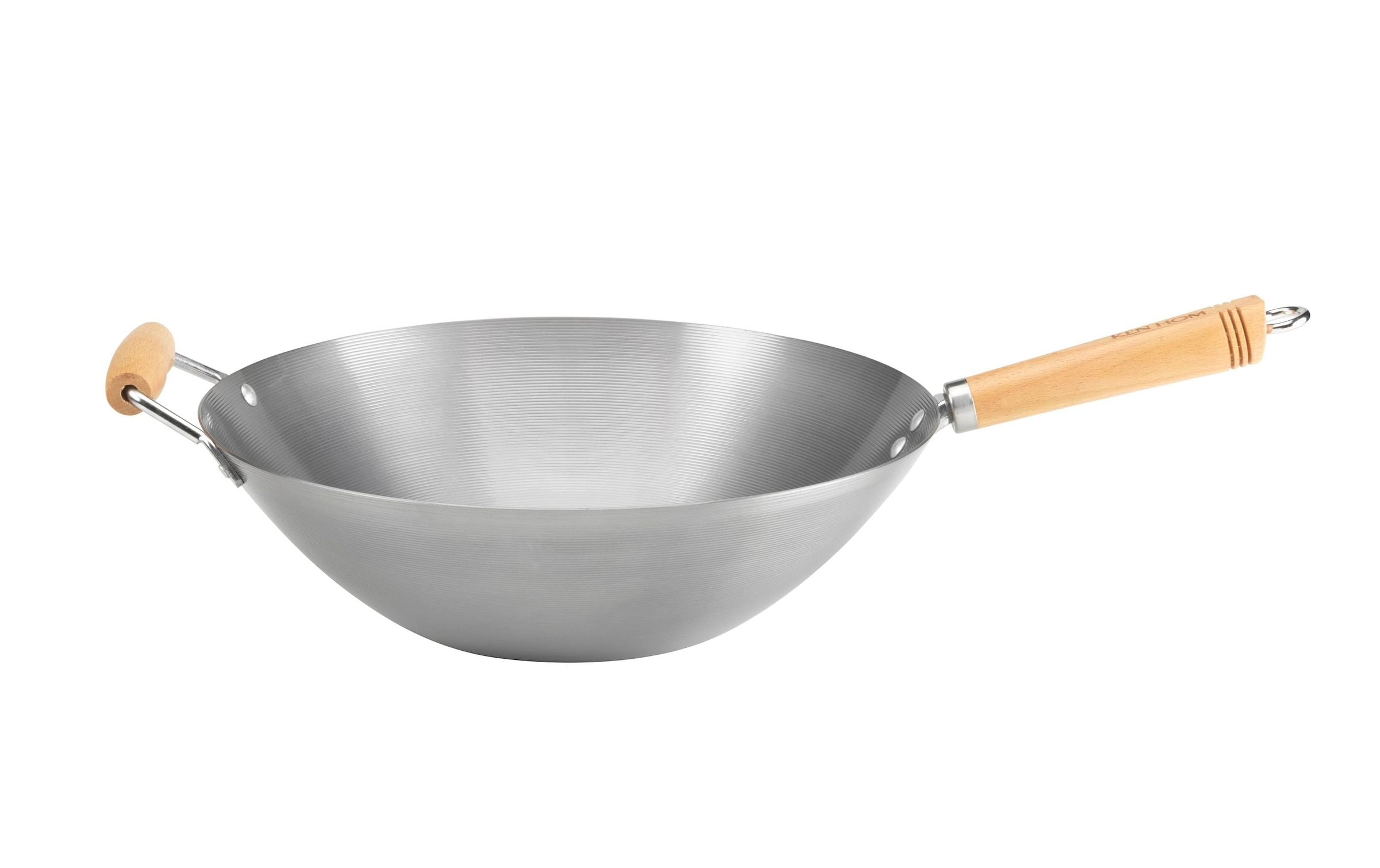 KEN HOM Wok »Hom Excellence Wok Karbonstahl 36 cm«