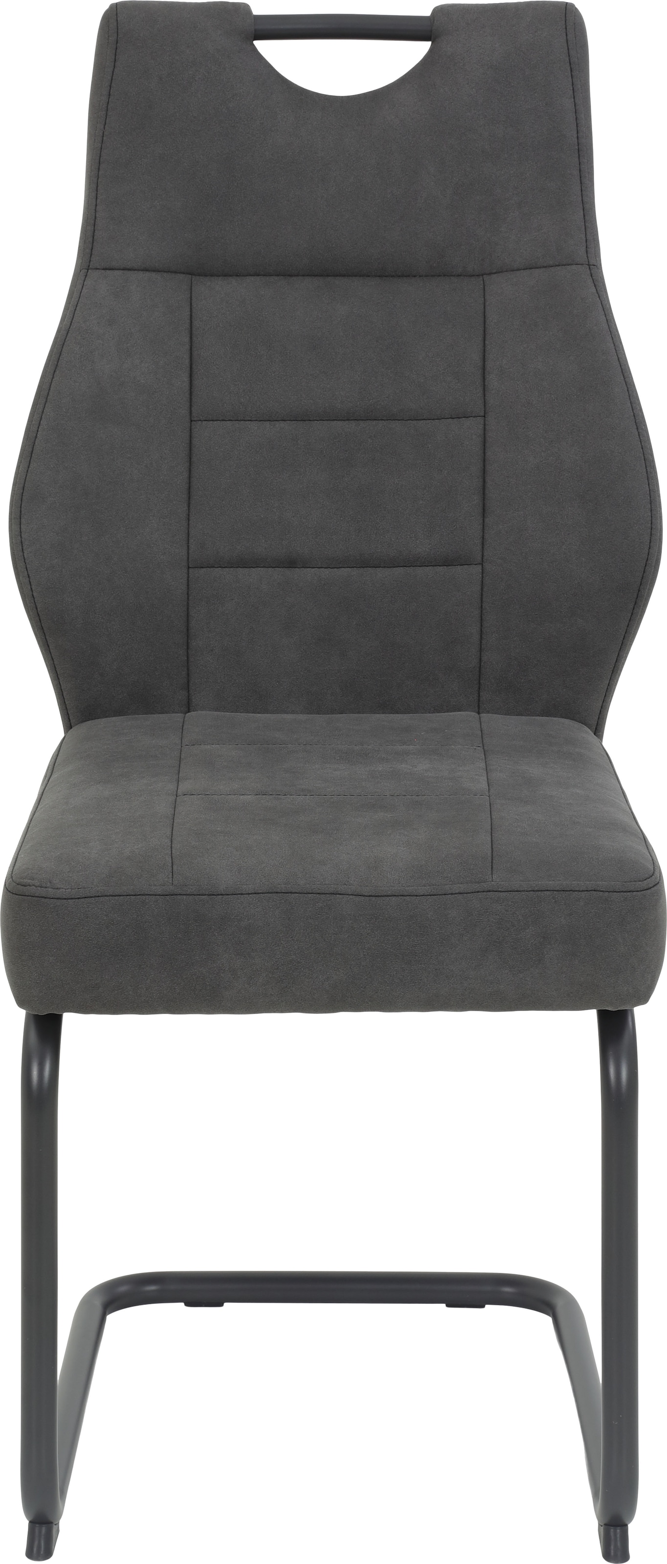 HELA Essgruppe »EMS Tisch 140-180x90 cm ausziehbar, Esstisch inkl. 4 Stühle« Set, 5tlg. Set, Esstisch plus 4 Esszimmerstühle, 5 Stk. tlg. Ausziehtisch Freischwinger, Stuhl mit Federkern, Bestseller