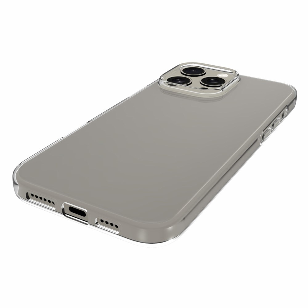 iPhone 16 Pro Max Gummi Case Hülle Slim Design 1.0 mm - Transparent
