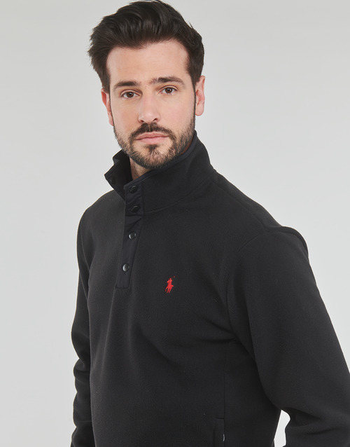 Polo Ralph Lauren - SWEAT 1/2 ZIP EN DOUBLE KNIT TECH Negro
