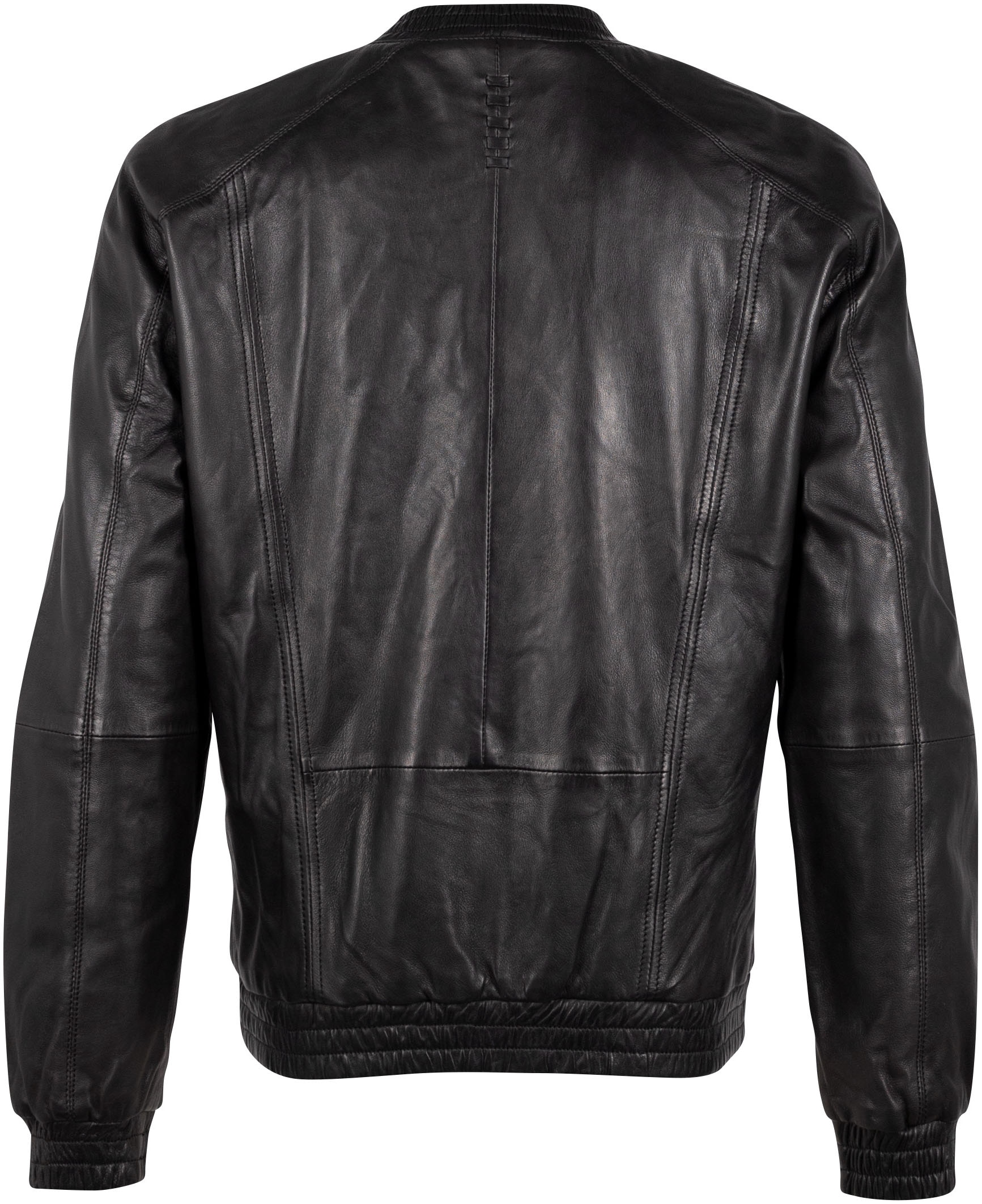 Mauritius Lederjacke »G2MAlaric LF« mit  Pattentaschen, Gummizug an den Bündchen