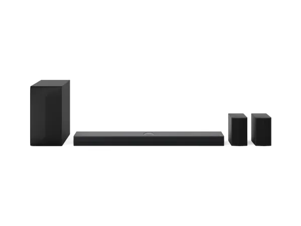 LG NS70TR - Højttalersystem - til hjemmebiograf - 5.1.1-kanal - trådløs - Bluetooth 5.1 - App-kontrolleret - 500 Watt (Total)