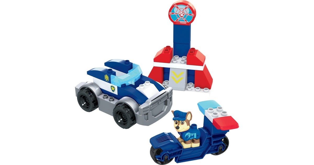 MattelPAW Patrol: The Movie - Chase’s City Police Cruiser Set Constructiespeelgoed