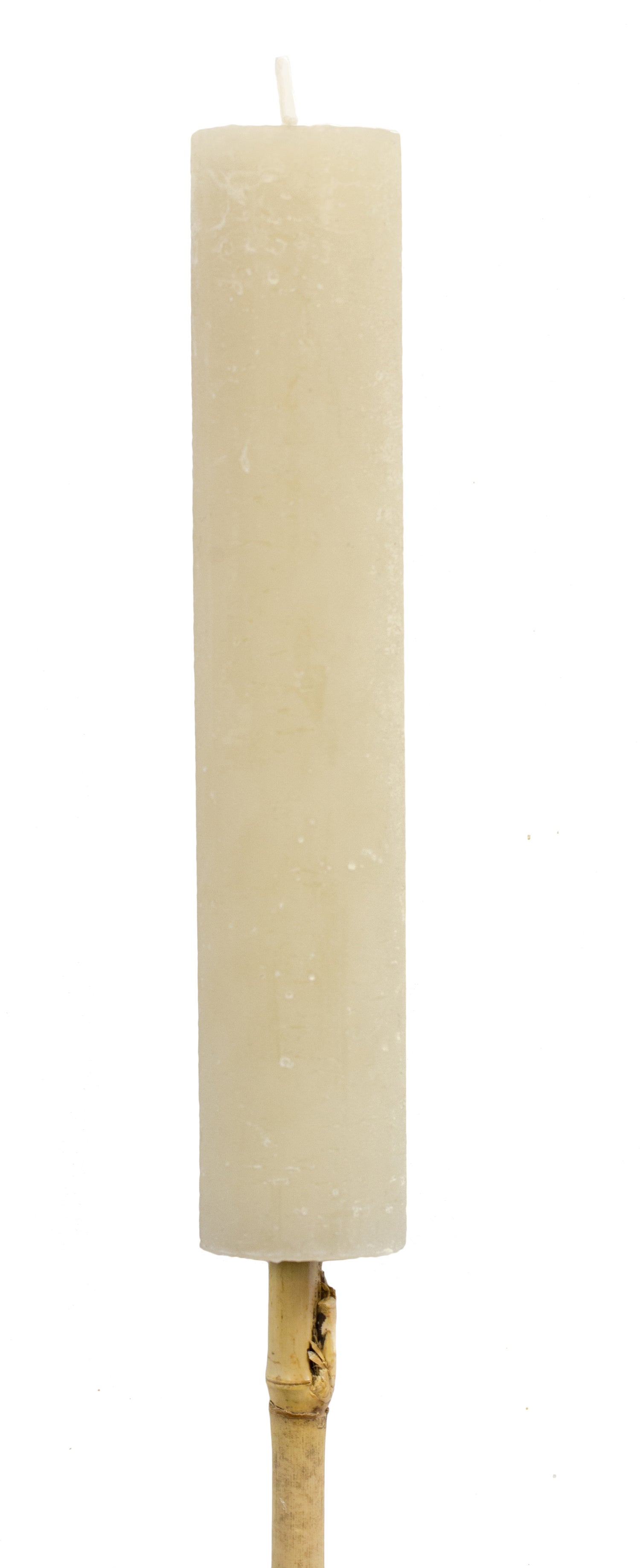 Rustik Lys kaars fakkel Jenny crème D 3,8 H 20 cm